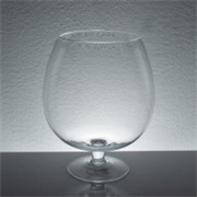 Staklo čaša konjak h30d24cm o18cm