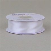 Traka saten 25mm/25m standard bijela 029