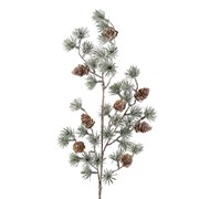 Grana cedra s češerima zasniježena 63cm