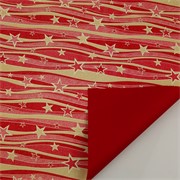 Arak kartopak Estrella zvjezdice 70x100cm 10kom bordo/zlatna