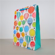 Vrećica 31x12cm h42cm dječja baloni mix boje