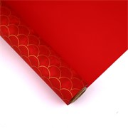 Rola kartopak Gleam 1x25m crvena/zlatna