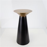 Stolić metalni 24xh46cm bronca/crna