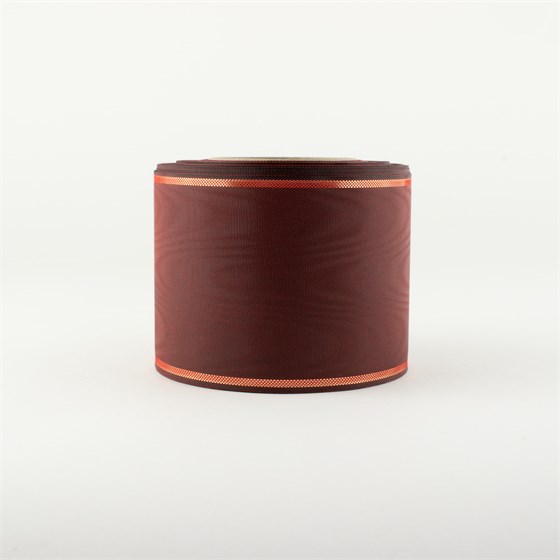 Traka 4422 75mm/25m bordo s efektnim rubom 277