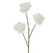 Grana s cvjetovima 21x15 h75cm bijela