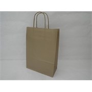 Vrećica 22x10x31cm papir zlatna