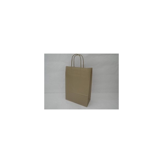 Vrećica 22x10x31cm papir zlatna