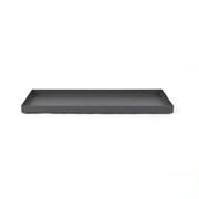 Pladanj metalni 30x12cm antracit siva