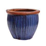 Keramička posuda glazirana h50 d64cm plava