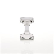 Svijećnjak kristal četvrtasti h13 d9cm