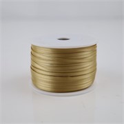 Traka saten 3mm/100m premium zlatna