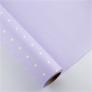 Charm folija Točke male rola 58cm/15m - lila/bijela