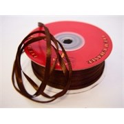 Traka saten 3mm/100m standard coffee 855