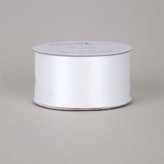 Traka saten 50mm/25m premium off bijela 000