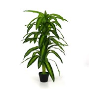 Umjetno drvo Dracena 135cm zelena/žuta