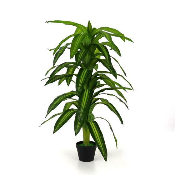 Umjetno drvo Dracena 135cm zelena/žuta