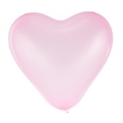 Baloni srce standard 28cm, 50kom -  roza