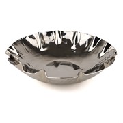 Metalna posuda d48xh12,5cm srebrna