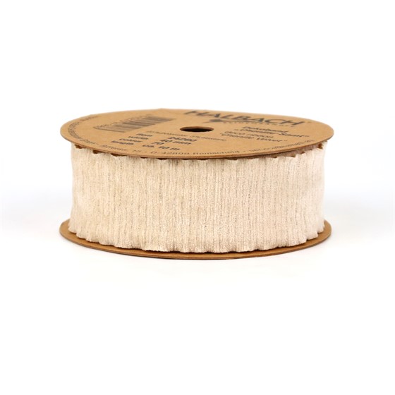 Traka chenile samt 40mm/10m krem 70