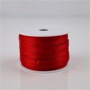 Traka saten 6mm/50m premium crvena 250