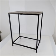 Stol konzola metalni 54x32xh65cm