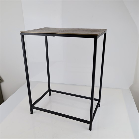 Stol konzola metalni 54x32xh65cm