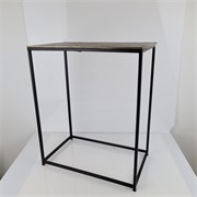 Stol konzola metalni 43x26xh55cm