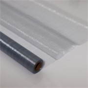 Organdi rola lux efekt 48cmx10m - srebrna