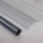 Organdi rola lux efekt 48cmx10m - srebrna