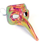 Maska 30x11xh11cm iris multicolor