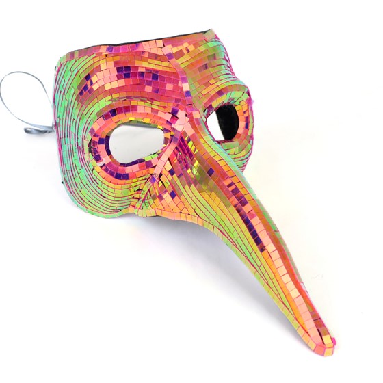 Maska 30x11xh11cm iris multicolor