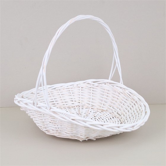 Košara pladanj 50x41/h14cm bijela