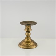 Svijećnjak metalni d11,5cm h14cm zlatna