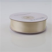 Traka saten 25mm/25m premium ivory 810