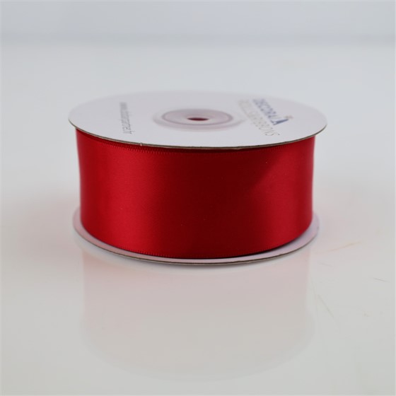 Traka saten 38mm/25m premium scarlet crvena 260