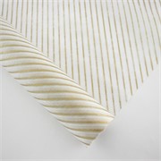 Flizelin 35g crte rola 60cm/10m -bijela/zlatne crte
