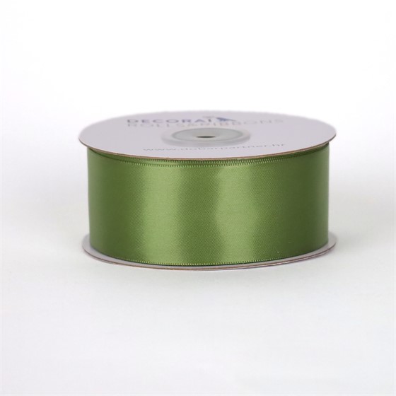 Traka saten 38mm/25m premium moss 570