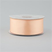 Traka saten 38mm/25m premium cvijet breskve 714