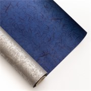 Rola kartopak dvobojna riža 1x40m srebrna/plava