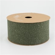 Traka cotton chess 75mm/20m olive green 06