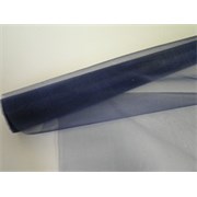 Organdi rola 48cmx10m - navy plava