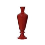 Vaza metalna 20xh57cm crvena