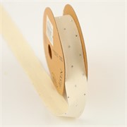 Traka Xmas Diamonds 25mm/10m krem 02