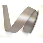 Traka saten 25mm/25m standard metal siva 017