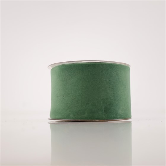 Traka dupli pliš 63mm/7m sv.cobalt zelena 58