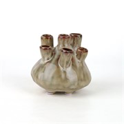 Keramička vaza h10cm d12cm bež