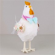 Kokot 13x10xh28cm bijela/