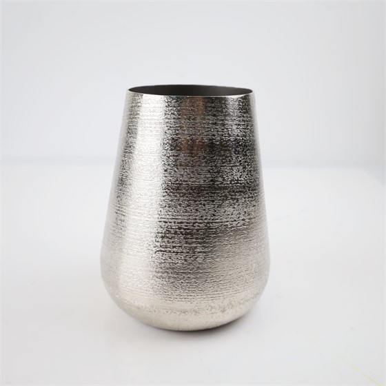 Vaza alu 17xh22cm nikal