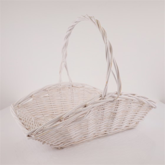 Košara četvrtasta 53x39xh18/43cm bijela