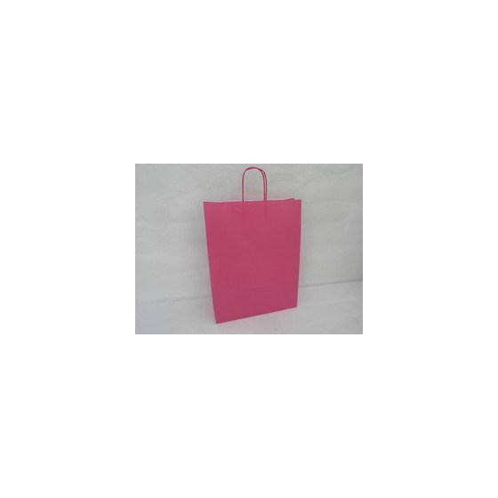 Vrećica 32x12x41cm papir roza